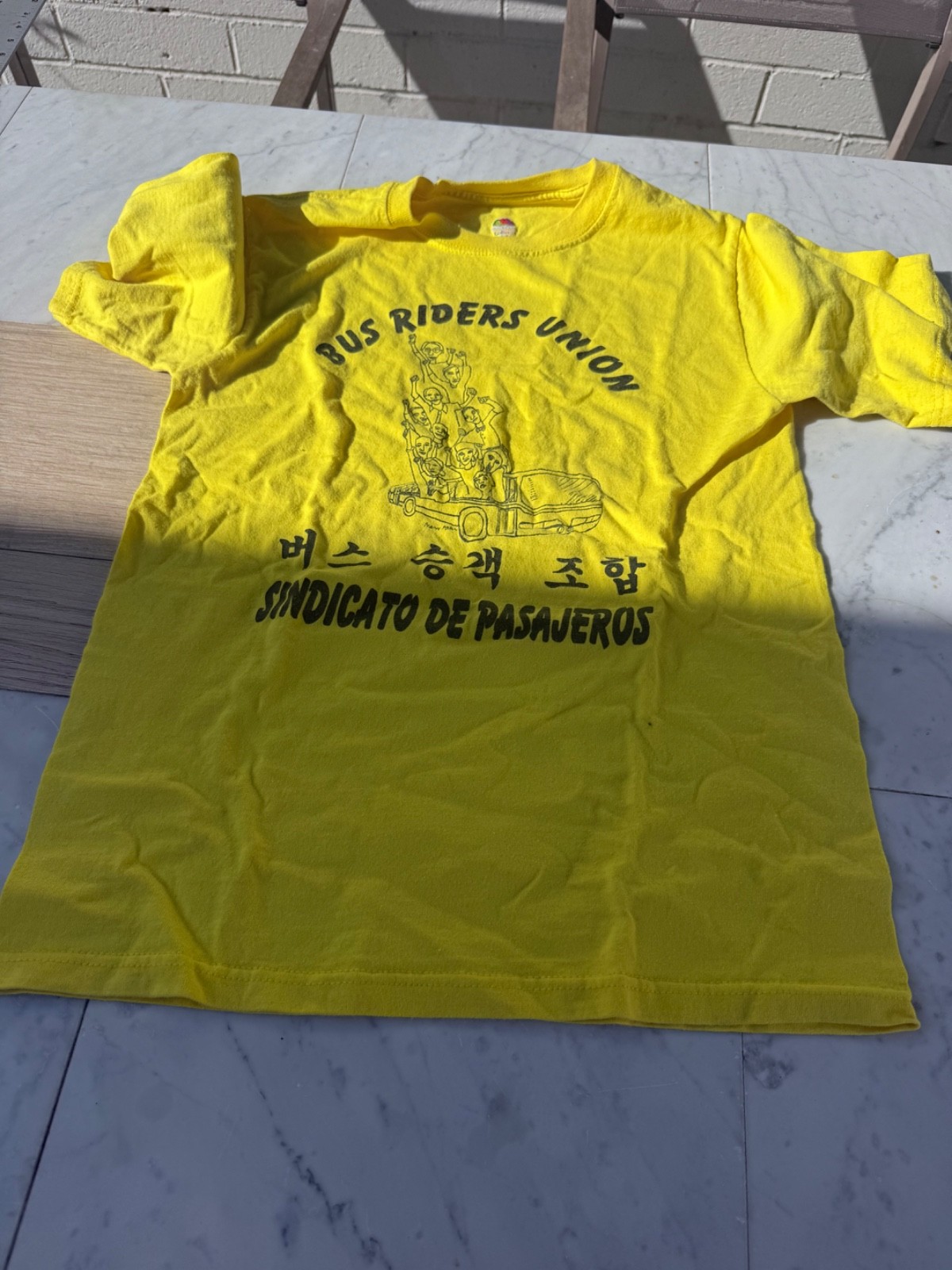 THE RIDERS UNION T-Shirt Anti-Fascist Political Activist Tee size XL #2 gd2