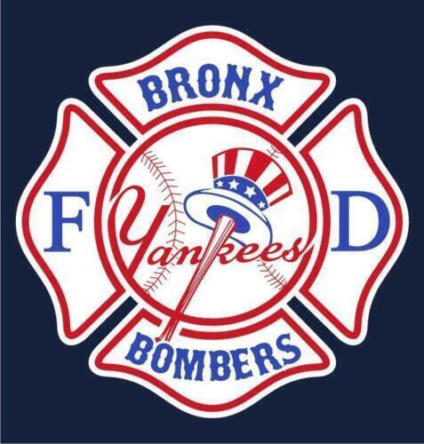 New York City Da’ Bronx Bombers Yankee Navy FDNY NEW Fire Tee ..