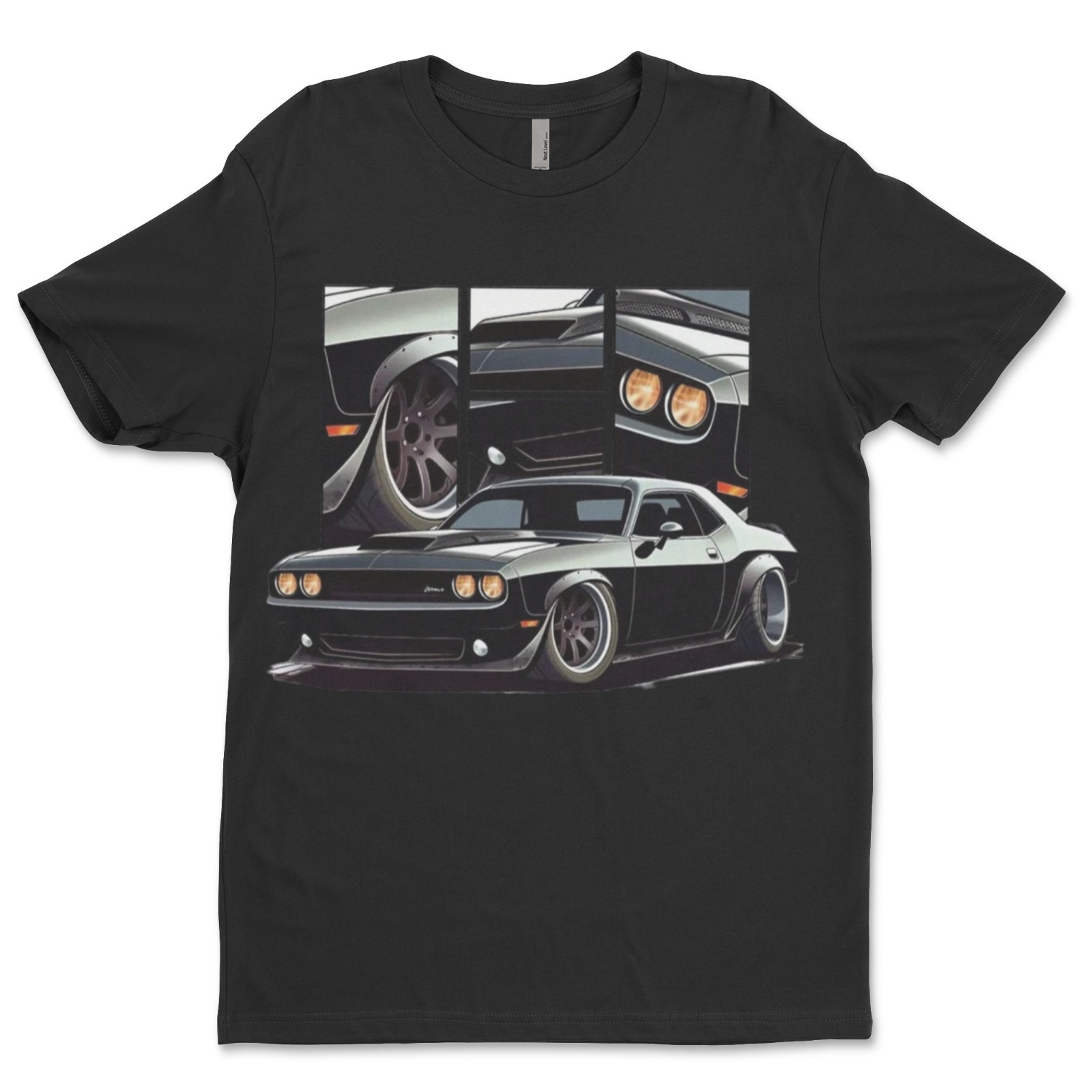 DTF Muscle car/ Custom Unisex Soft Style T-Shirts, Next Level- Cotton