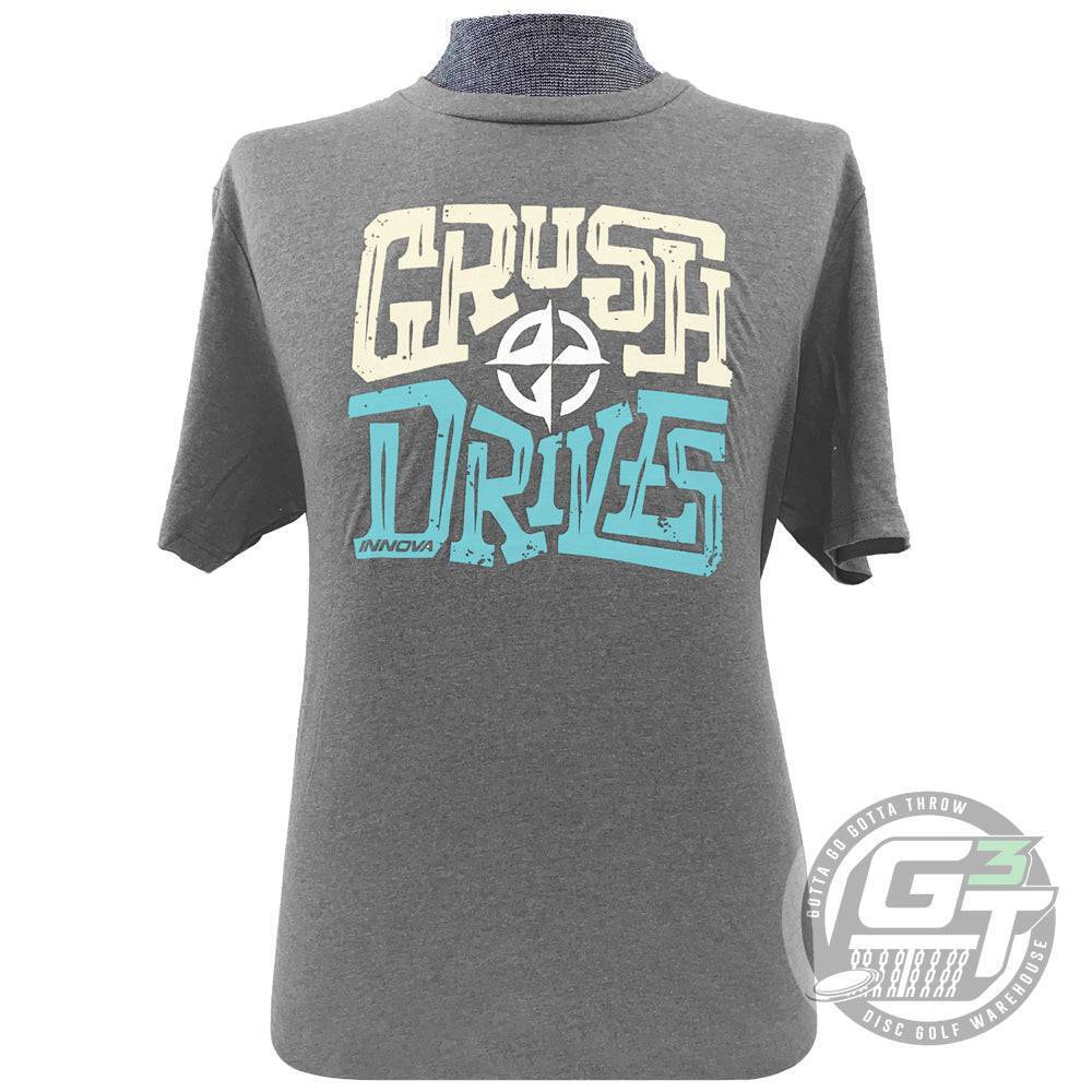 Innova CRUSH DRIVES SST Disc Golf T-Shirt – PICK YOUR SIZE & COLOR