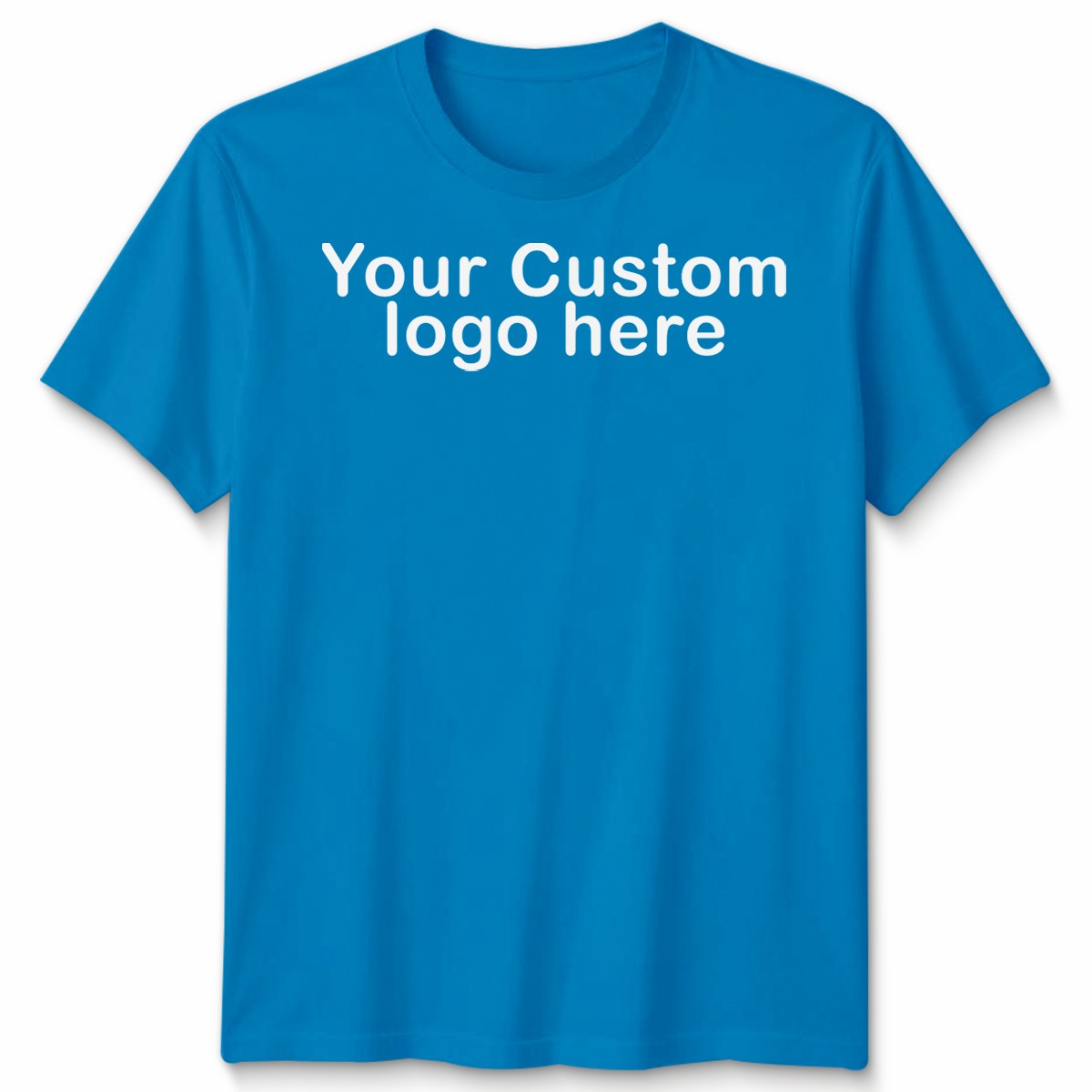 Personalised Unisex T Shirt Customised Your Text Or Logo Here Club Birthday Team