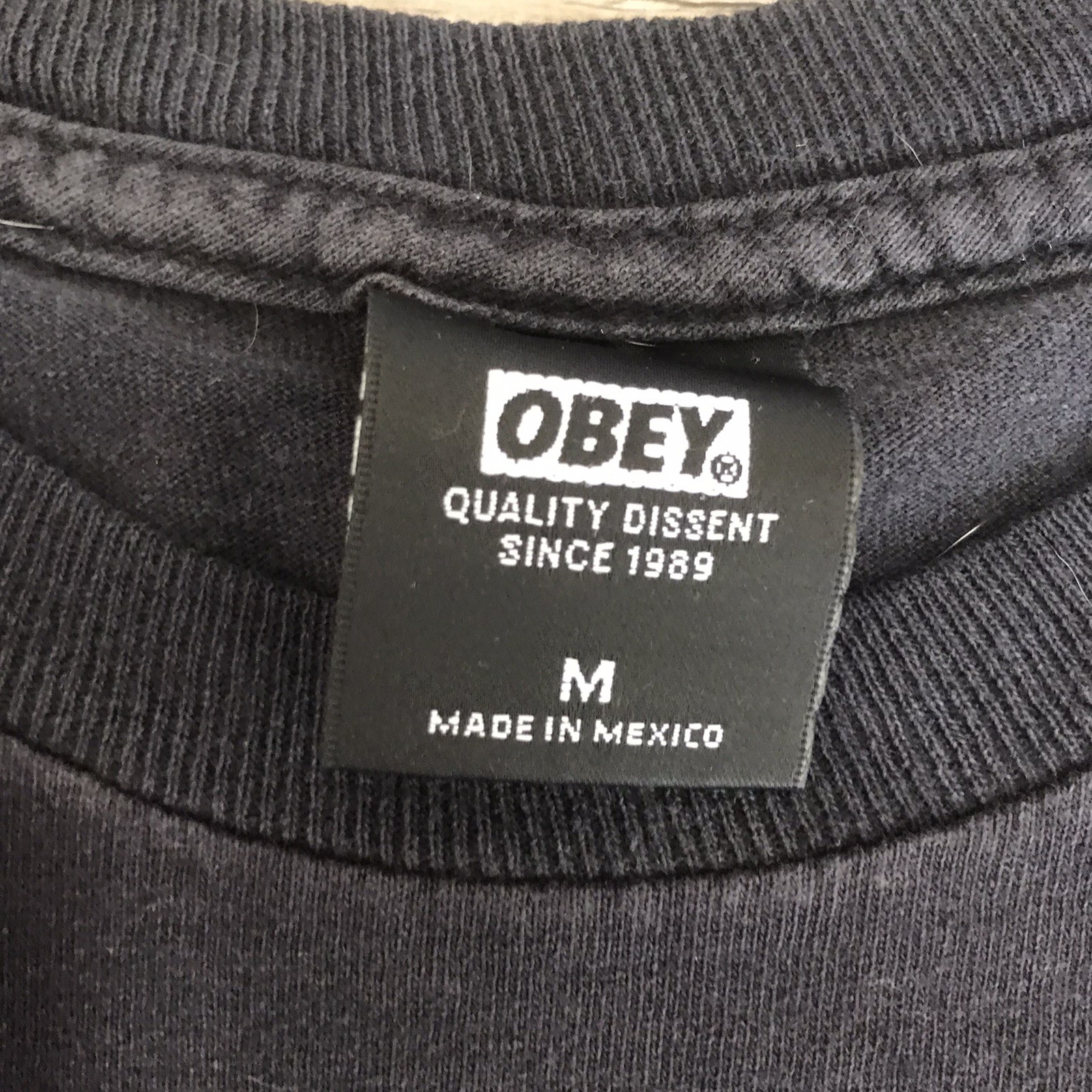Obey Propaganda T-Shirt Size M 100% Cotton