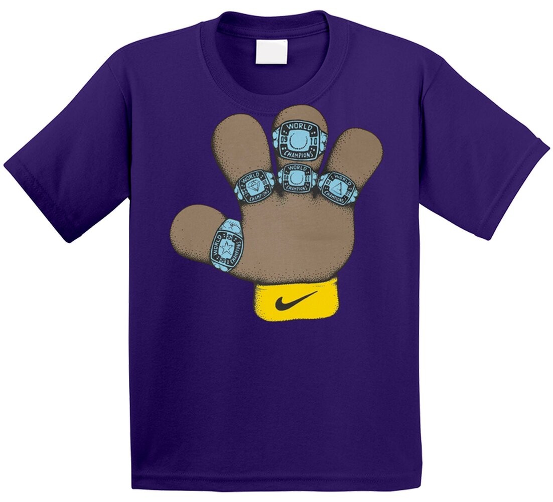 Kobe Puppet Hand 5th Ring T Shirt