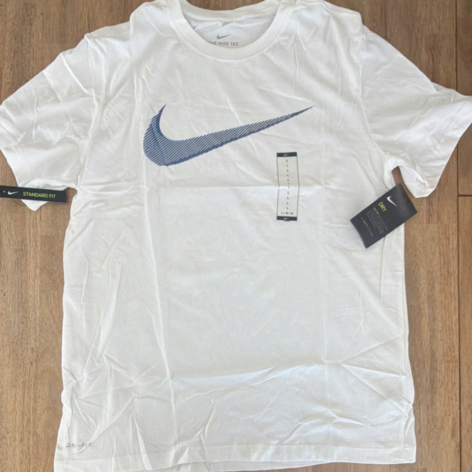 Nike Dri-FIT Men’s White T-Shirt L