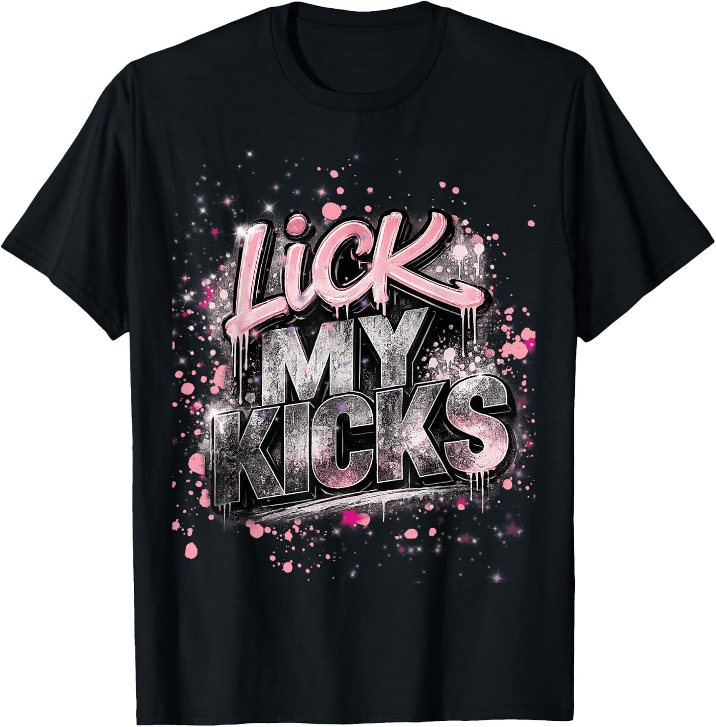 Lick My Kicks Rosegold T-Shirt
