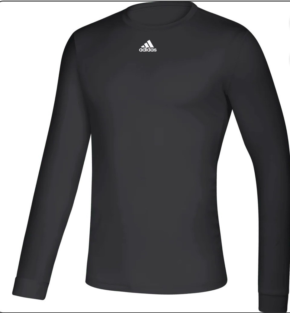 Adidas Creator Long Sleeve Tee -Tall- Black EK0123 Men’s Size 3XLT NWT