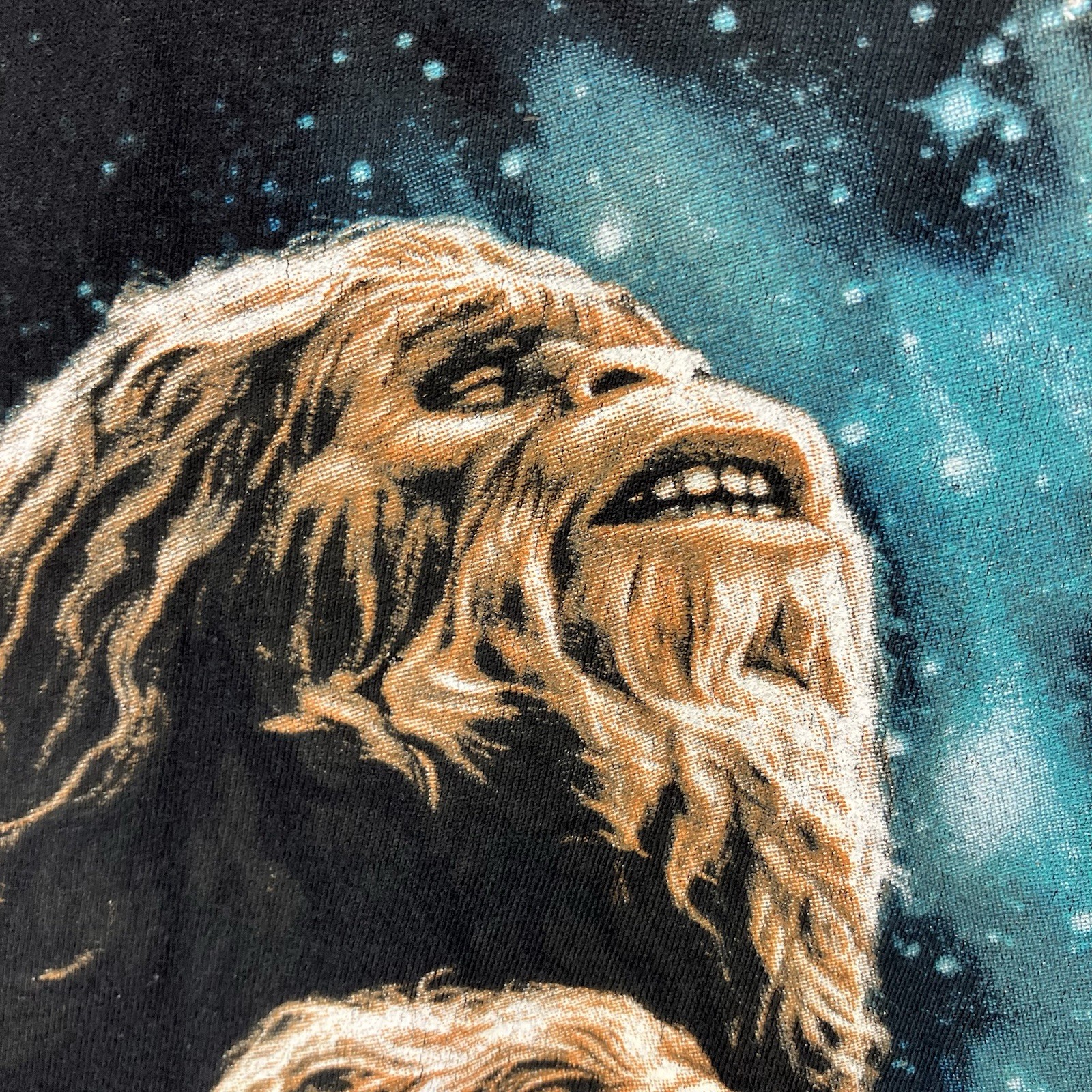 Mens Sasquatch T Shirt 2XL 3 Bigfoot Laughing At The Moon JedCo Jeep All Cotton