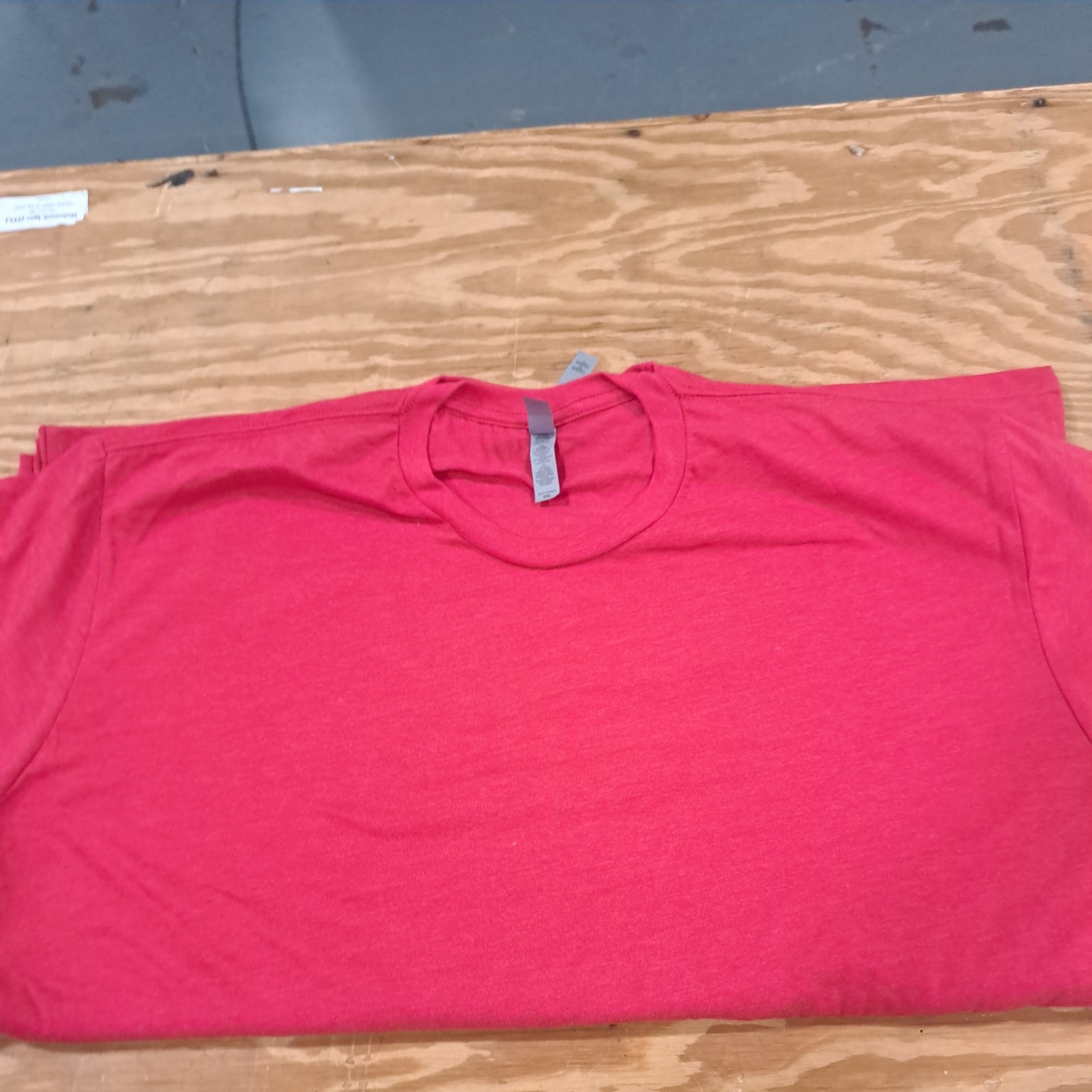 Pack Of 6 2XL Next Level N6210 Unisex Short Sleeve Crew Neck T-Shirt 60/40