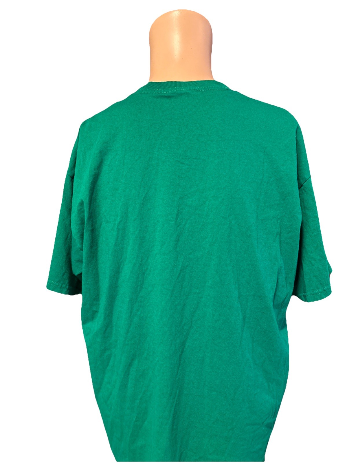 Vintage Tootsie Roll Pop Apple Green & White Shirt Size XL Mens