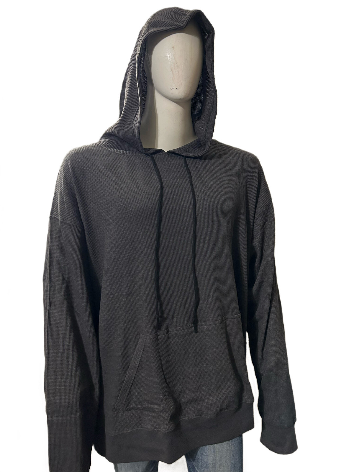 Styllion Big and Tall – Mens THERMAL Hoodie (3XLT-5XLT)