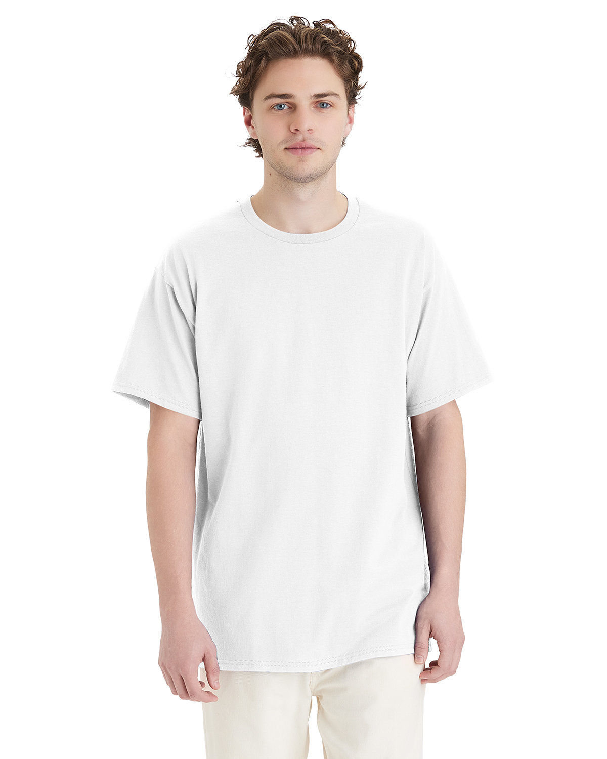 2 Pack Of Hanes Men’s Tall Essential-T Stylish T Shirt Plain T-Shirt – 5280T