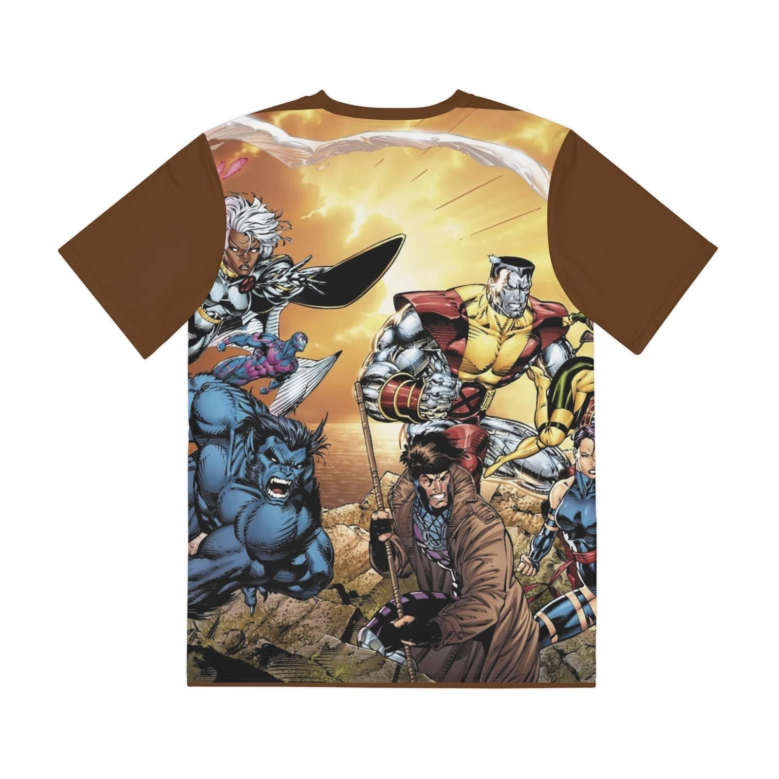 X-Men All Over Print Tee (Polyester) – Jim Lee Wraparound Art – Marvel Comics
