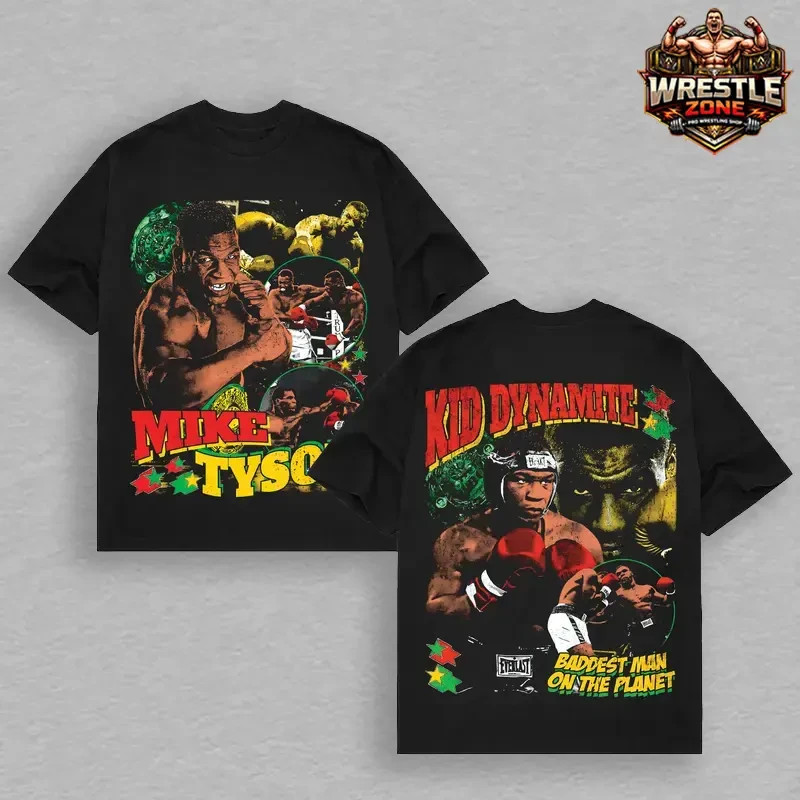 MIKE TYSON 90’S VINTAGE STYLE TEE, Boxing T-shirt, Boxer Tee, Sports Shirt