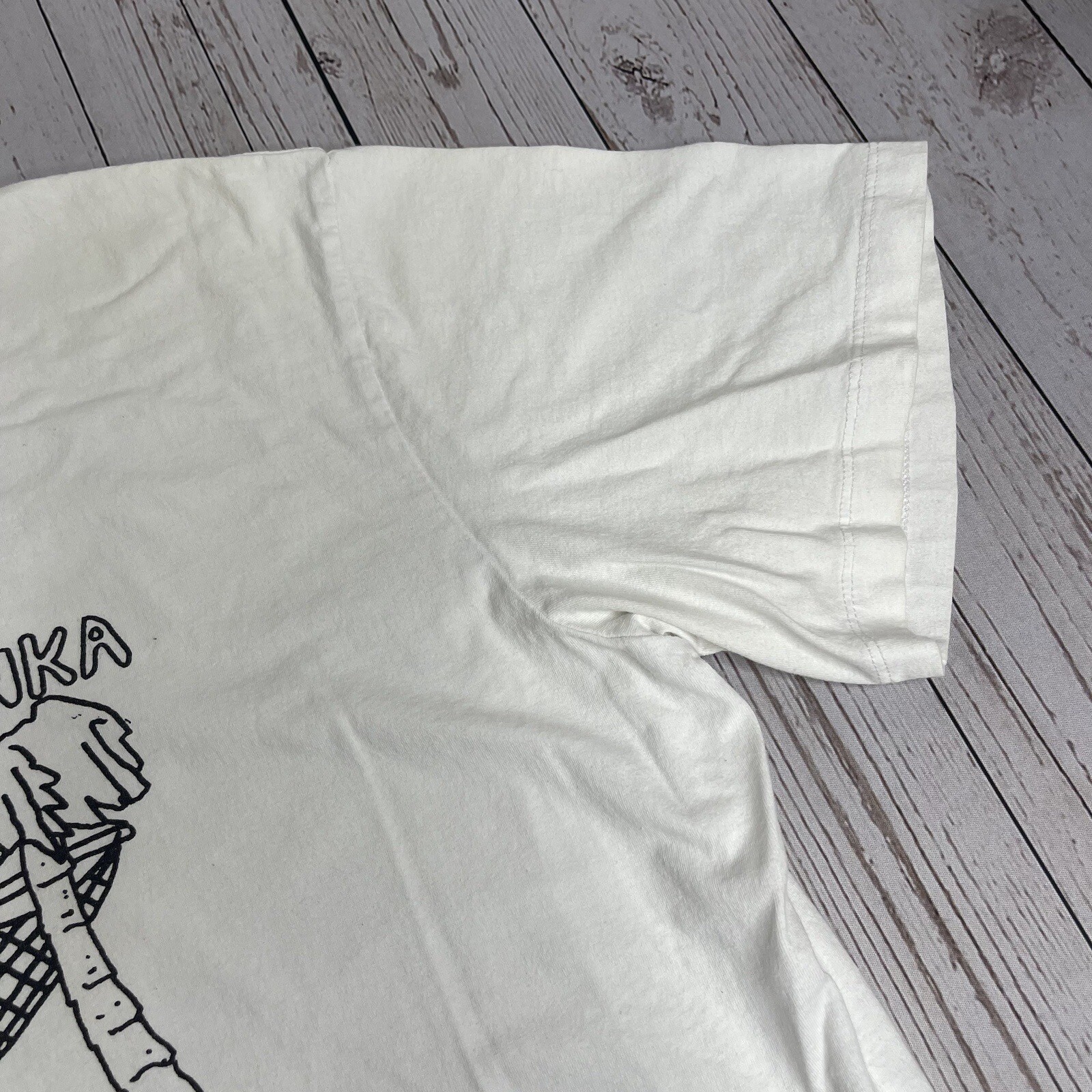 Misfit Mad Minds Graphic T Shirt From Sri Lanka to Parramatta Mens Large White