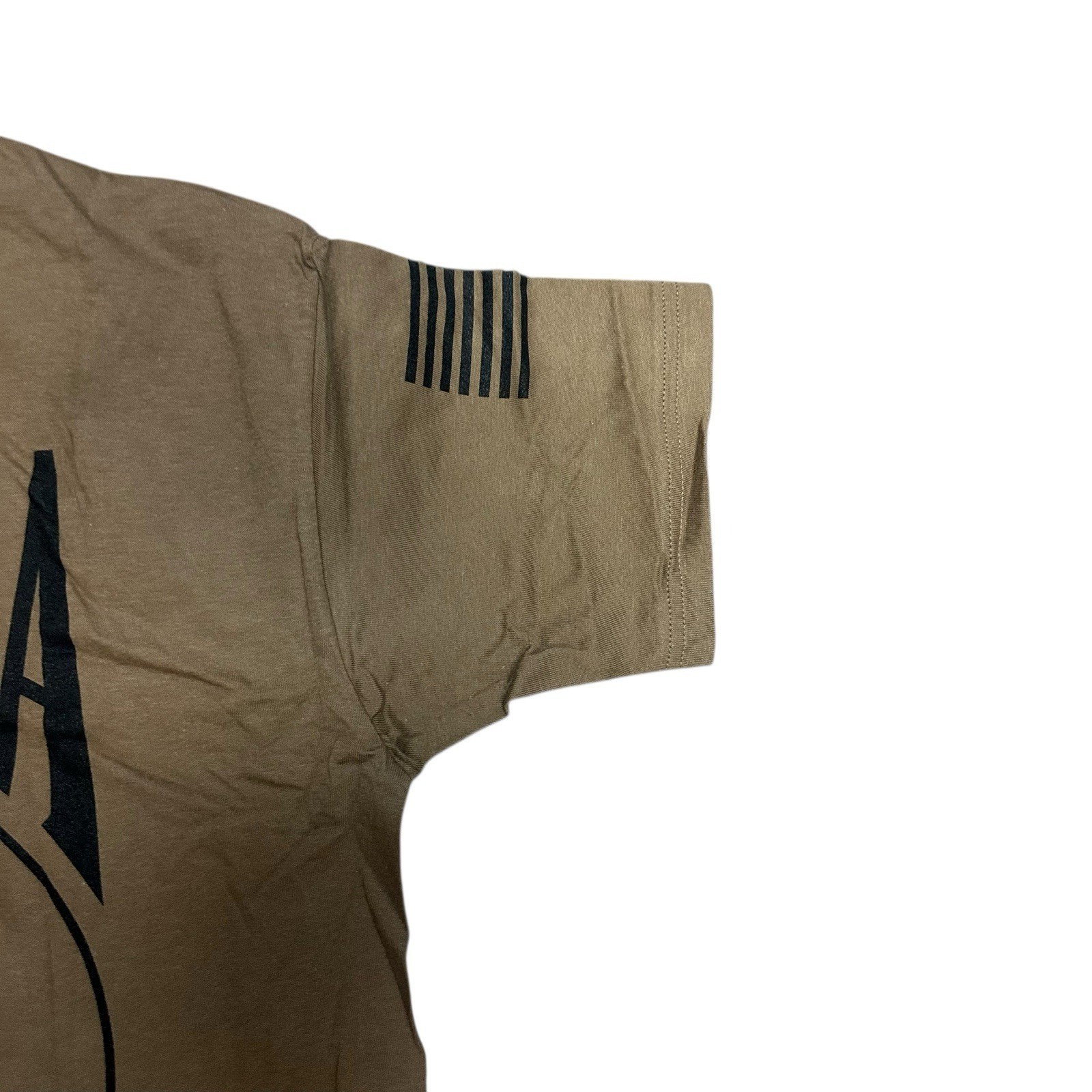 Khaki Military Shirt Mens “POW MIA” Size Small