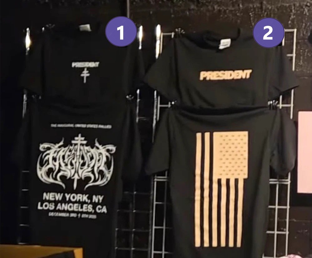 NEW! President Band Tour 2025 Merch T-shirt All-Size Reprint