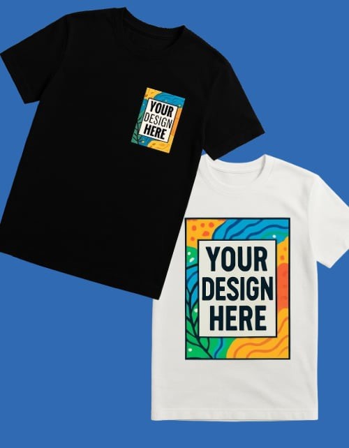 Custom T-Shirt Printing Personalized Designs 100%cotton Tee Men T Shirt S-xxxL