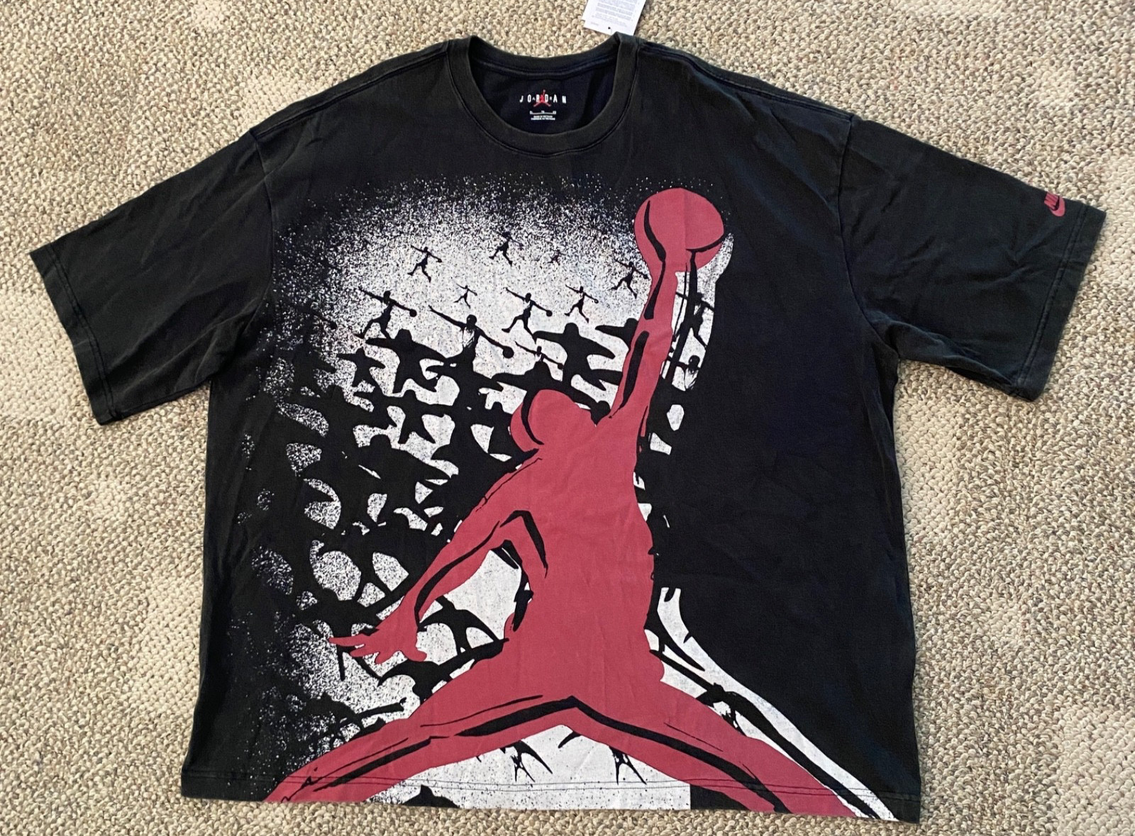Air Jordan Oversized Reissue Shirt T-Shirt Short Sleeve HQ8982-010 Men’s XL