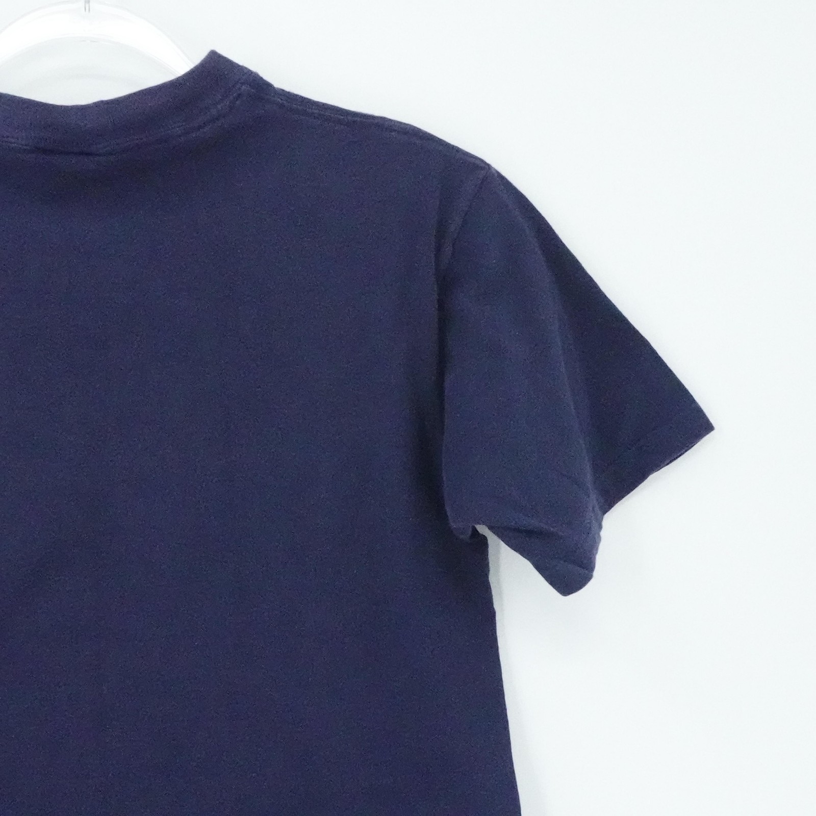 Vintage U.S. Air Force Shirt Mens Medium Navy Okinawa Map Graphic Made USA 90s