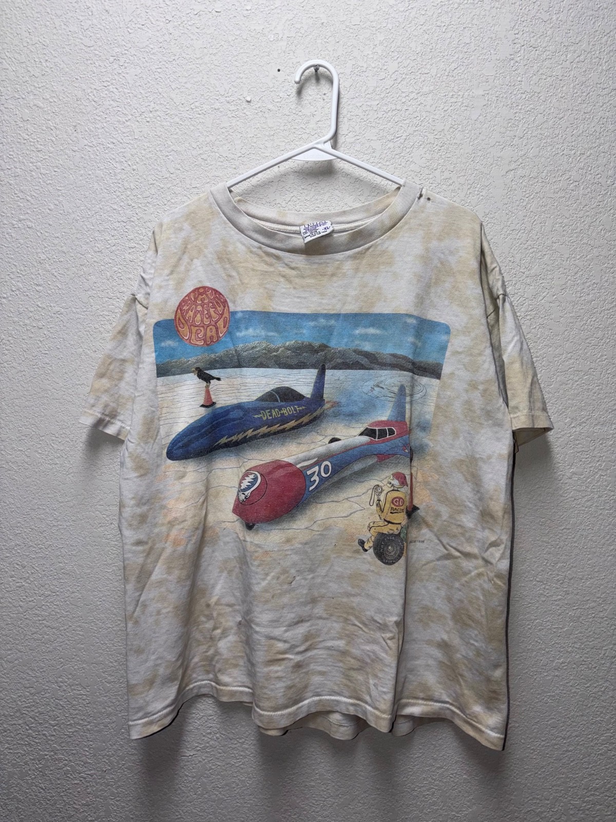 Rare Vintage 1995 Grateful Dead New Speedway Boogie Salt Lake City Salt Flats