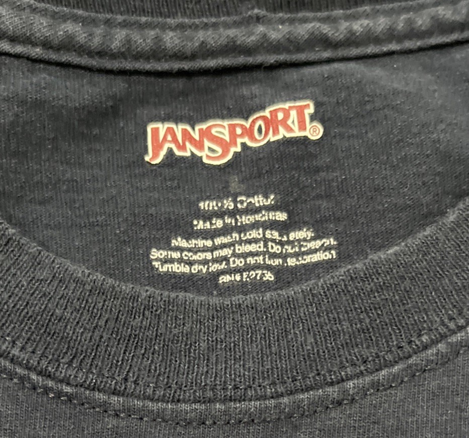 Jansport Air Force Academy T Shirt Men’s Large Blue Cotton
