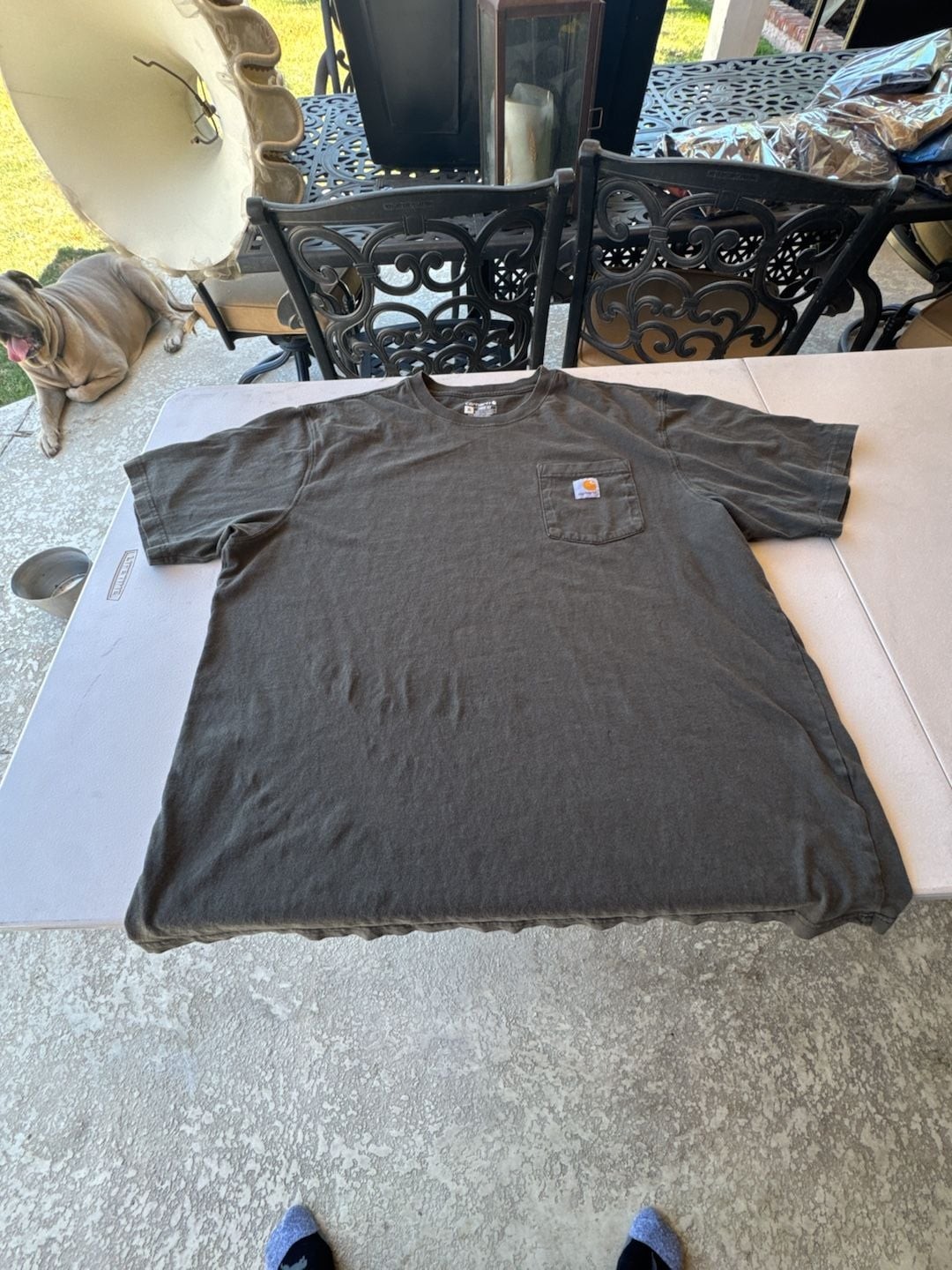 Carhartt Loose Fit Heavyweight Short-Sleeve Pocket T-Shirt XL Black