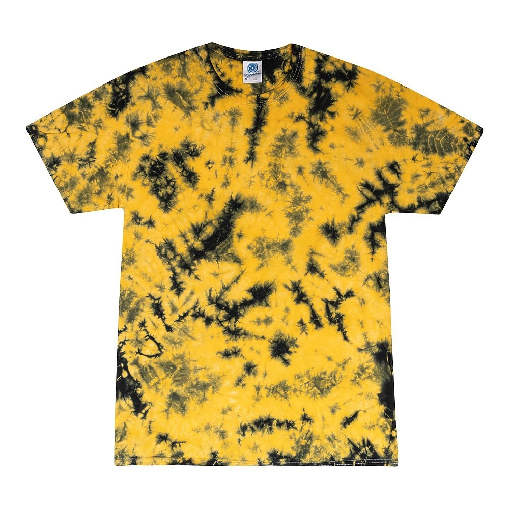 Crystal Wash T-Shirts Multi-Color Adult Size Short Sleeve Cotton Colortone