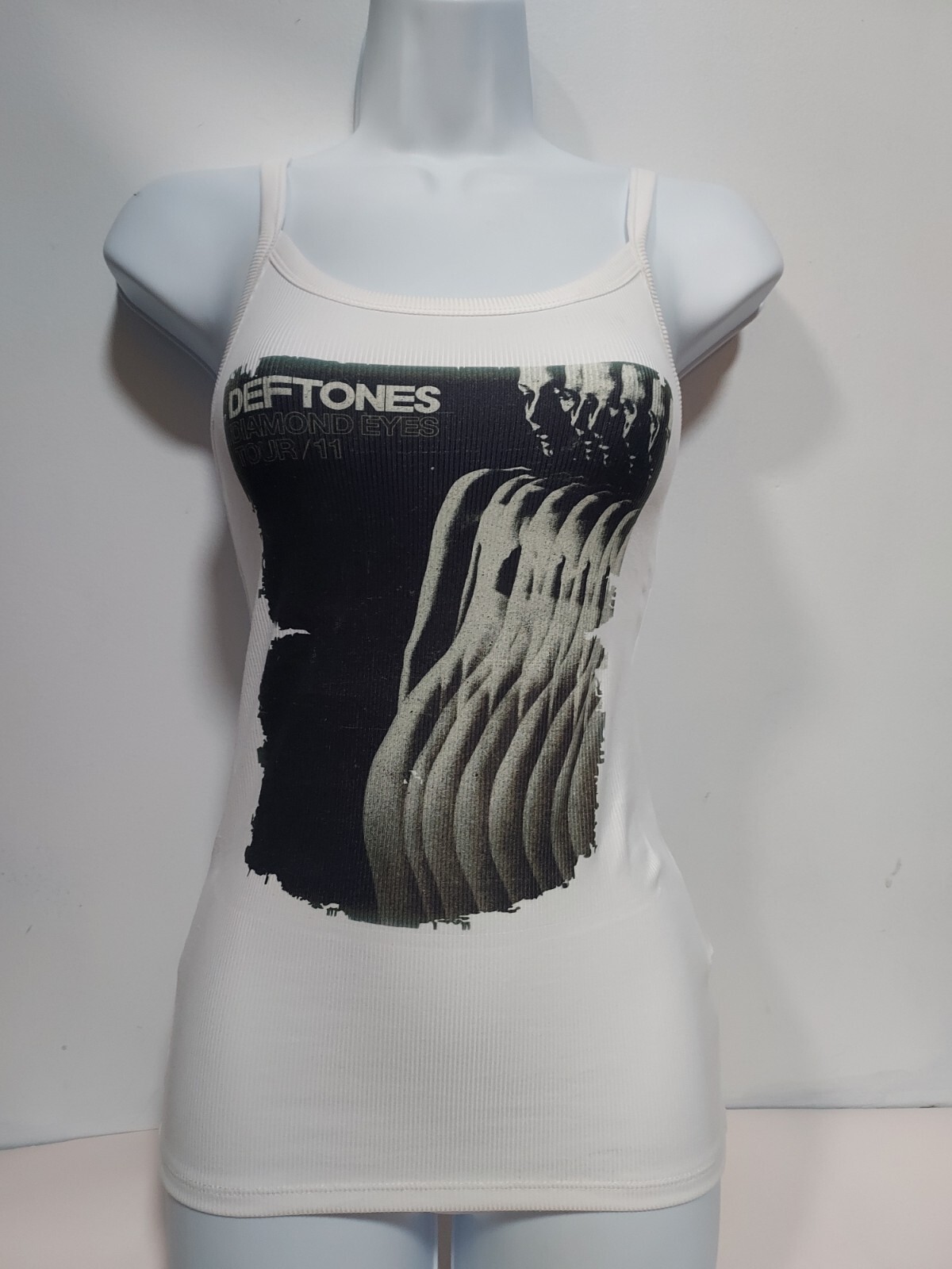 Deftones tank top ribbed vintage poster diamond deftones shirt xs through xxl