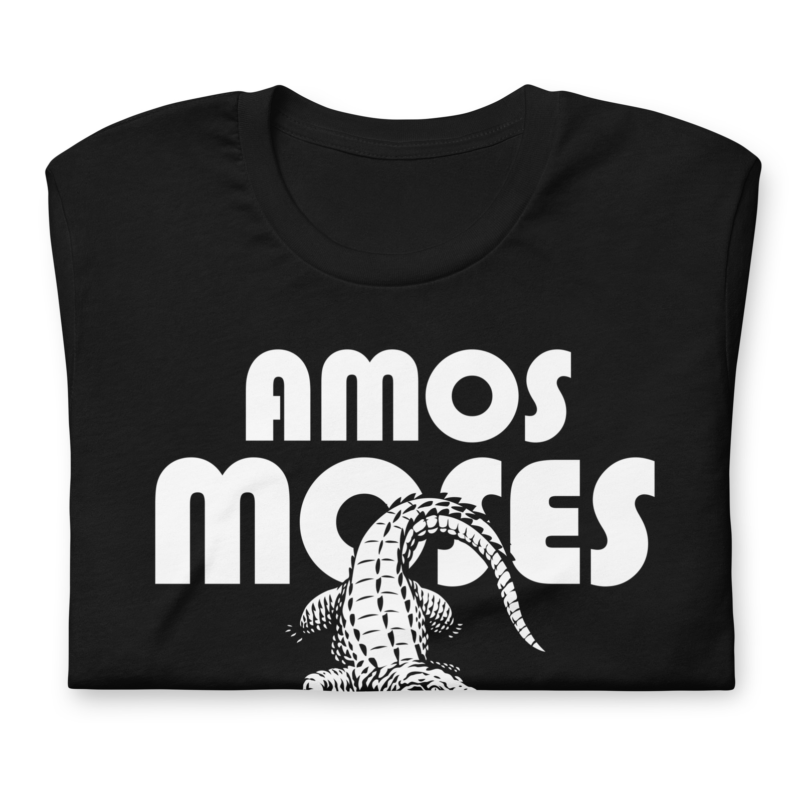AMOS MOSES Alligator Trapper Louisiana Jerry Reed Graphic Tee Unisex t-shirt