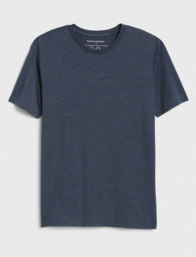 Banana Republic Men’s Short Sleeve Crew Neck Premium Wash T-Shirts S-XXL, Choice