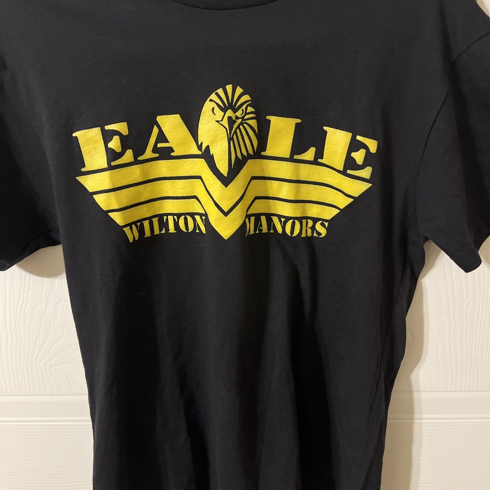 Eagle Wilton Manors T Shirt Sz Sm. Gay/Leather/SM/Kink/Bear
