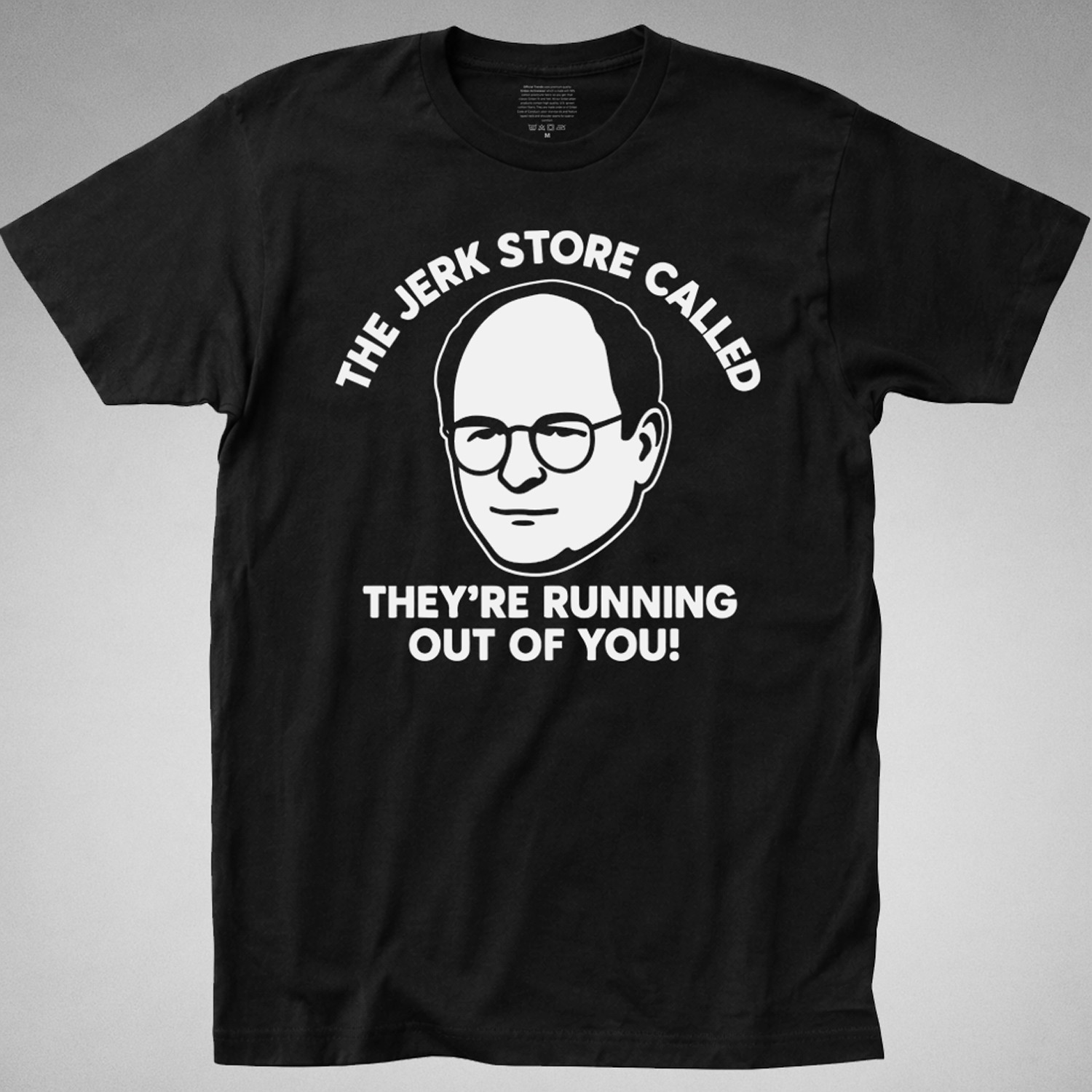 Jerk Store T Shirt TV Comedy 90s George Costanza Jerry Elaine Kramer seinfeld
