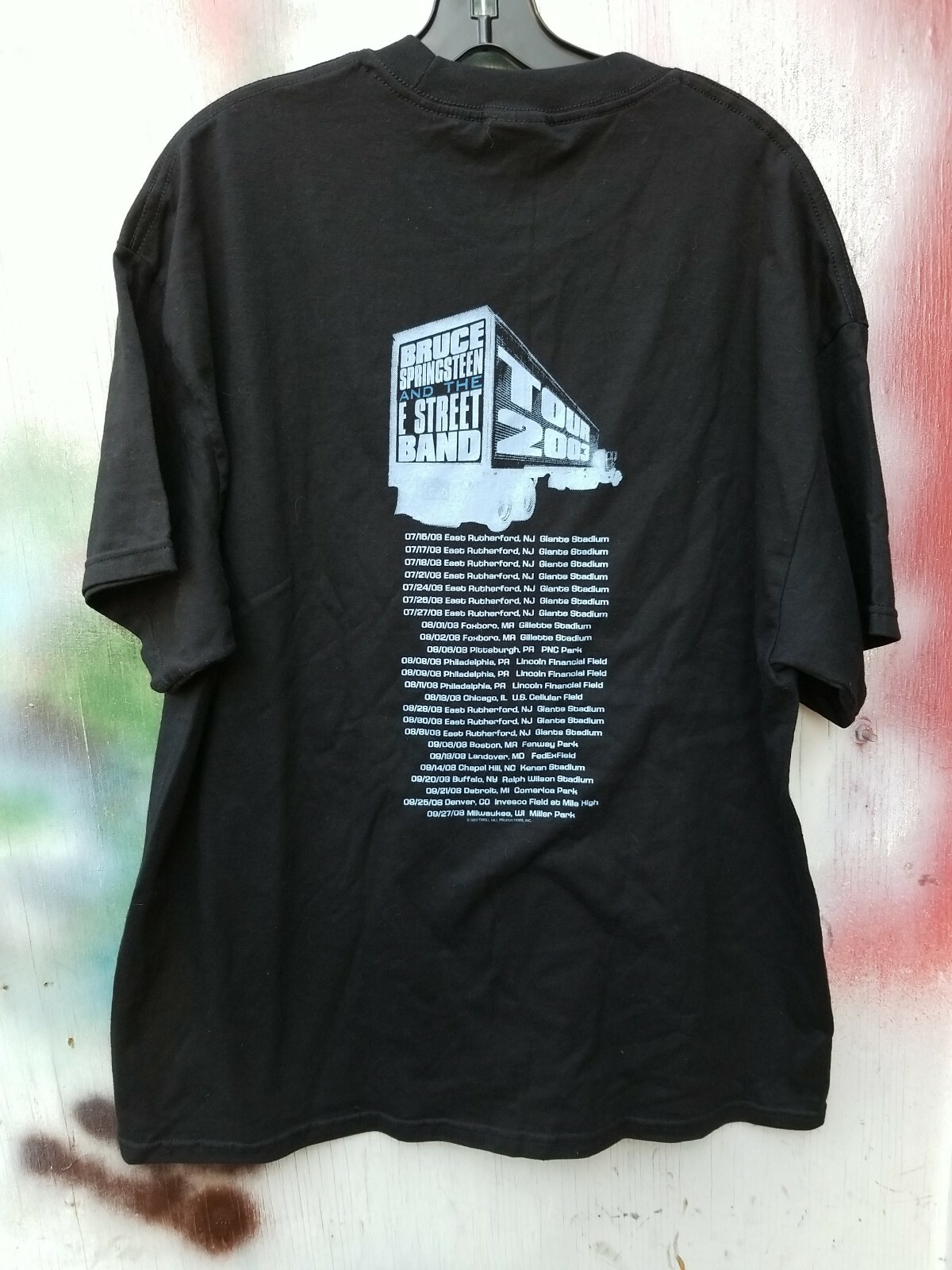 Vintage 2003 Bruce Springsteen E Street Band Tour T-Shirt xl Classic Rock