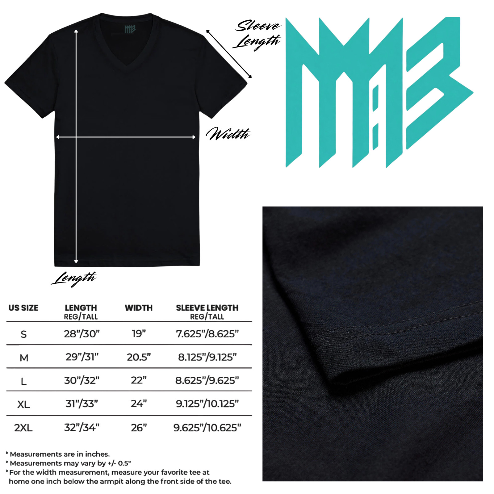 Mens Ultra Soft Premium Black Crew Neck T-Shirt 60/40 Cotton Athletic Fit
