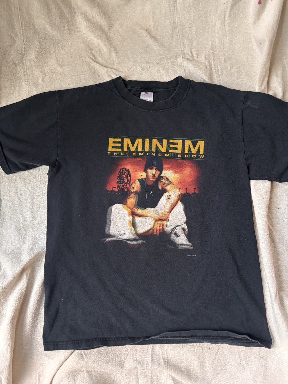 Vintage 2000s Eminem t-shirt M/L Marshall Mathers LP Rap shirt Family Values