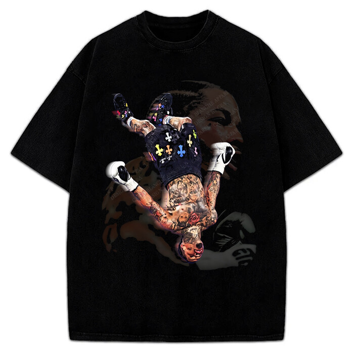 Gervonta Tank Davis Flip T-Shirt Tank Davis Boxing World Champion Custom Graphic
