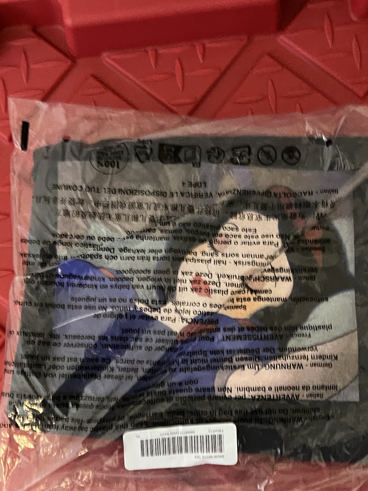 Supreme Snow White T-shirt Navy XL Brand New