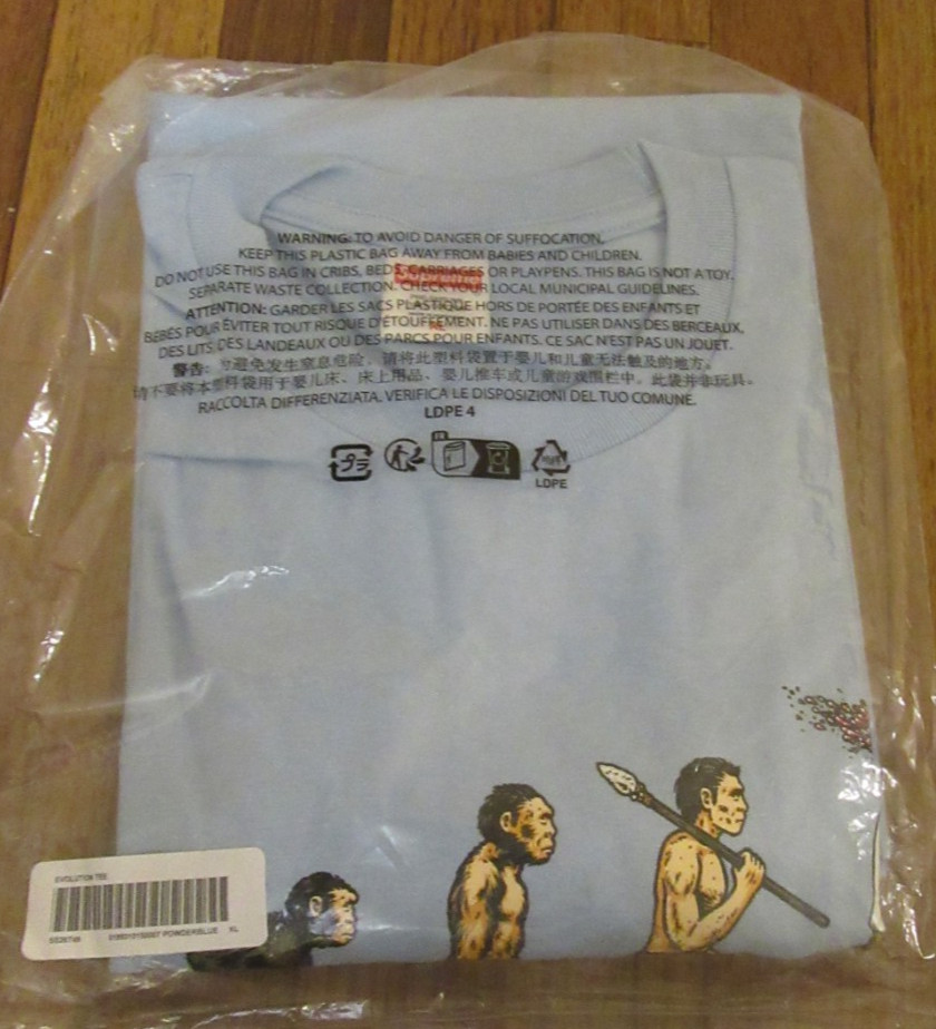 Supreme Evolution Tee T-Shirt Size XL Powder Blue SS26 Brand New 2026 Free S&H
