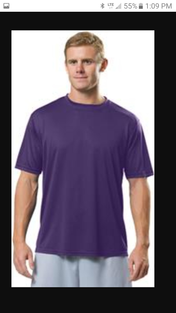 Mens 3X A4 Marathon Performance S.Sleeve Moisture Wick TShirts New 4 colors