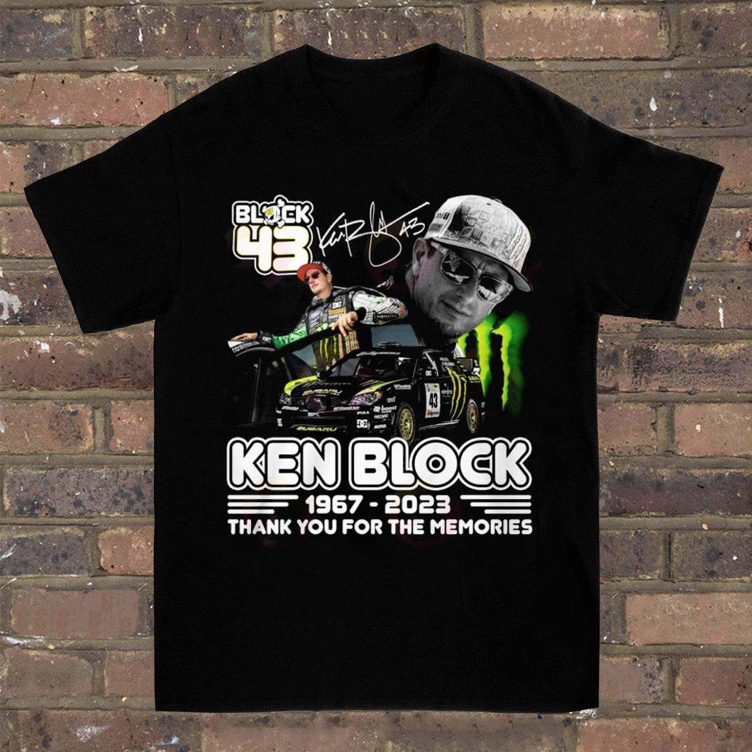 43 Forever Ken Block 1967 – 2023 Thank You For The Memories T-Shirt