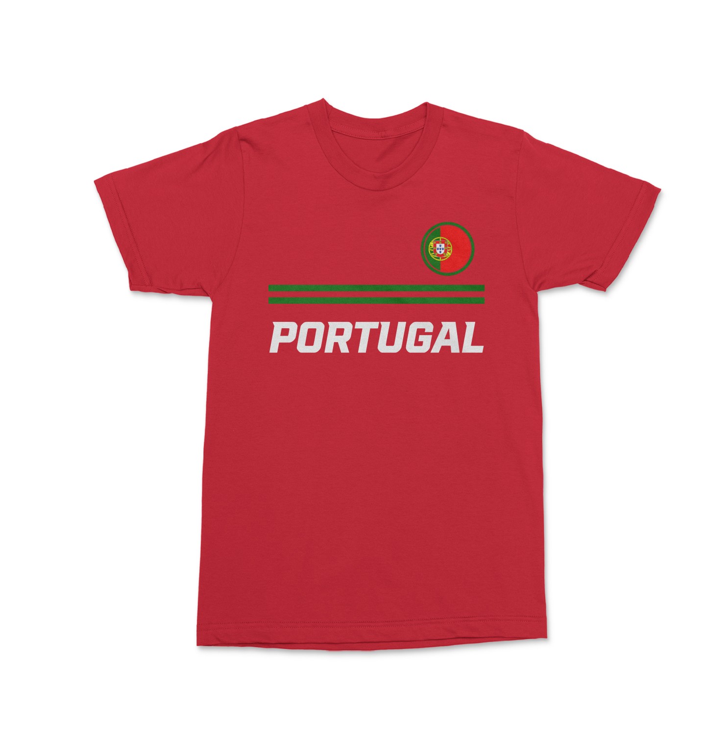 Portugal Soccer Fans Ronaldo 7 Jersey Style Unisex T-Shirt