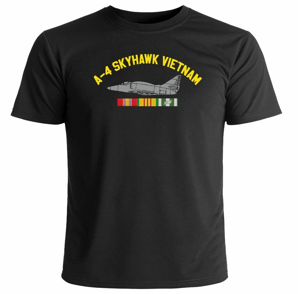 A-4 Skyhawk with Vietnam Service Ribbons T-Shirt Officially Licensed