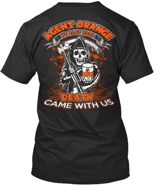 VIETNAM VETERAN AGENT ORANGE T-Shirt Made in the USA Size S to 5XL