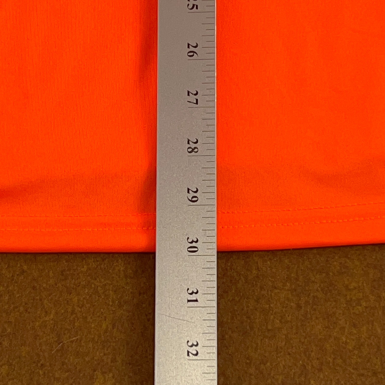 A4 Adult Size XL Bright Orange Long Sleeve Crew Neck Performance Tee New