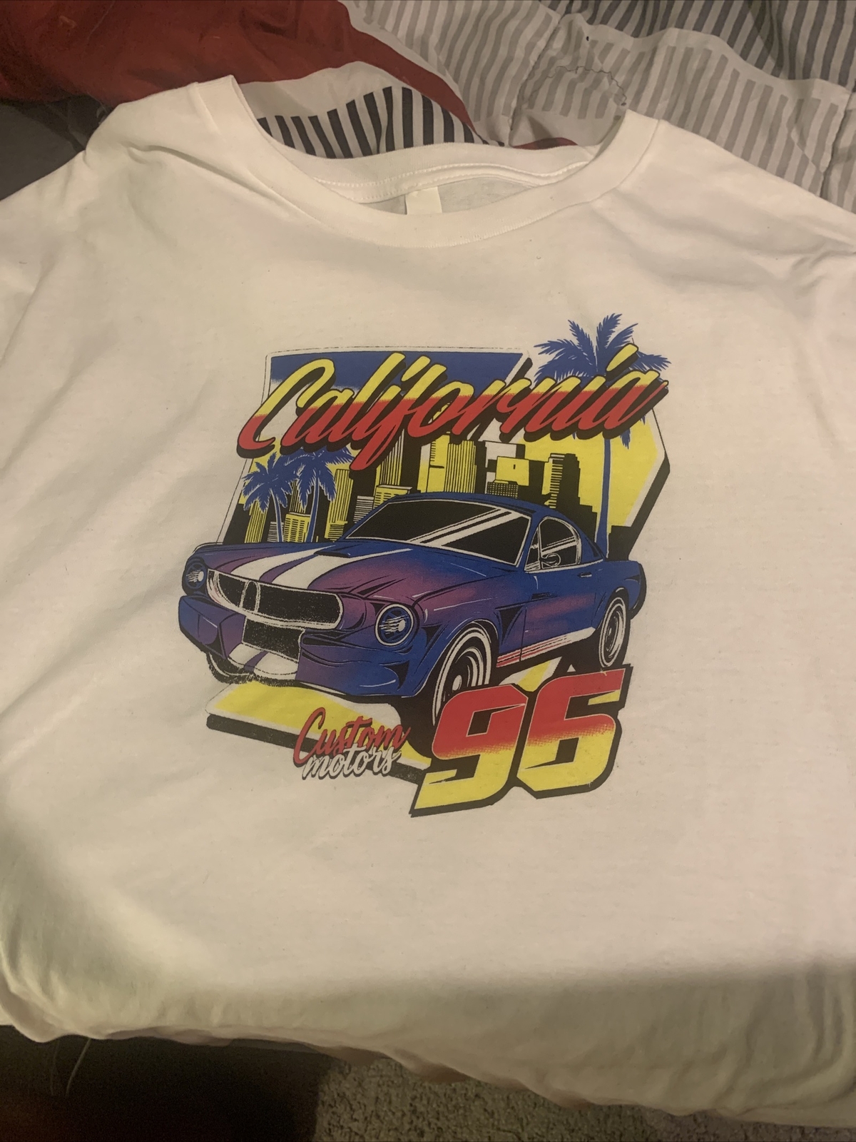 Hanes 2135Z0 T-Shirt for Men, Size L – White