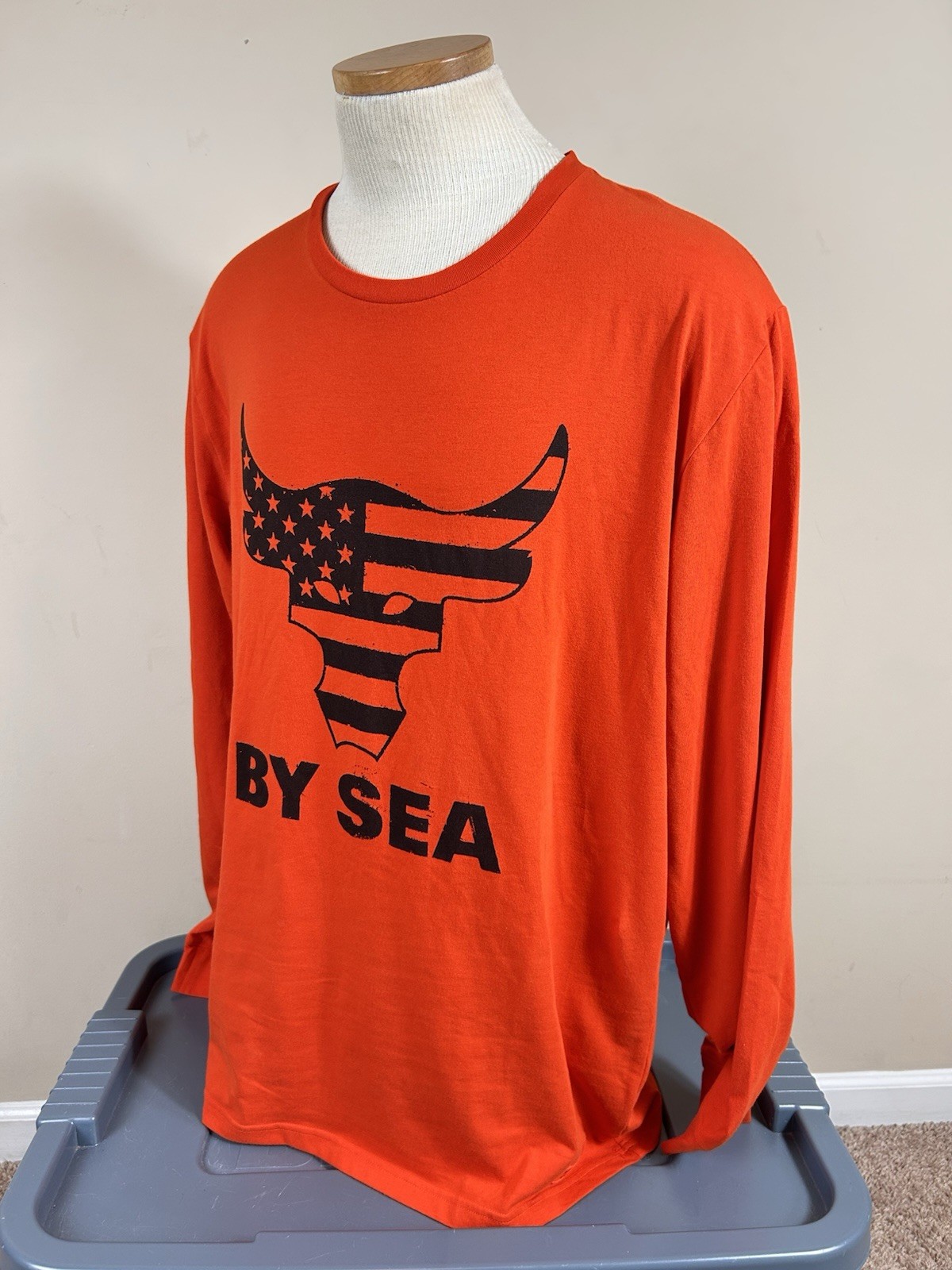 Under Armour Project Rock Graphic By Air Land Sea L/S Shirt Men’s Size XL