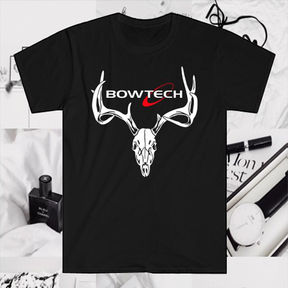 Bowtech Archery Men’s Black T-Shirt Size S to 5XL