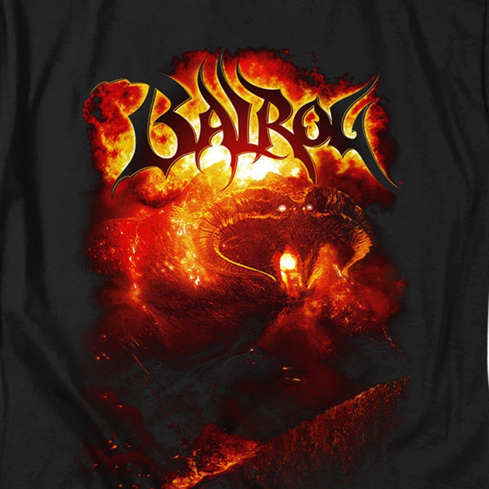 Lor Balrog Licensed Adult Unisex T-Shirt Regular Fit Tee SM-3X