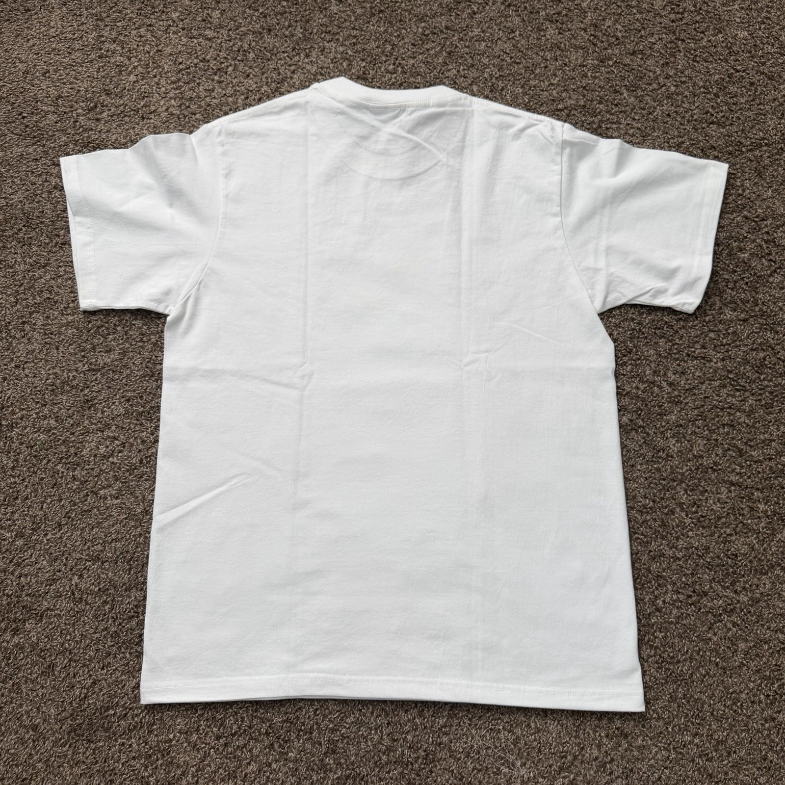 A Bathing Ape BAPE Baby Milo Men’s M White/Blue Logo Graphic Tee Shirt