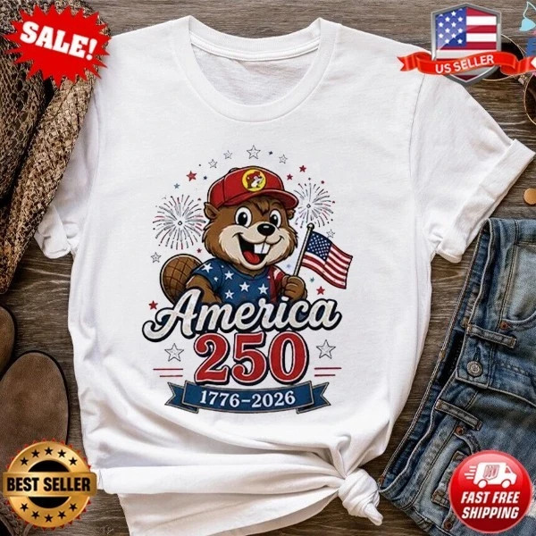 Buc ees America 250 years of free Anniversary Celebration T-Shirt S-3XL FREESHIP